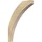 Ekena Millwork 4"W x 24"D x 32"H Thorton Rough Sawn Knee Brace, Douglas Fir BRC04X24X32THR00RDF - alternate 1
